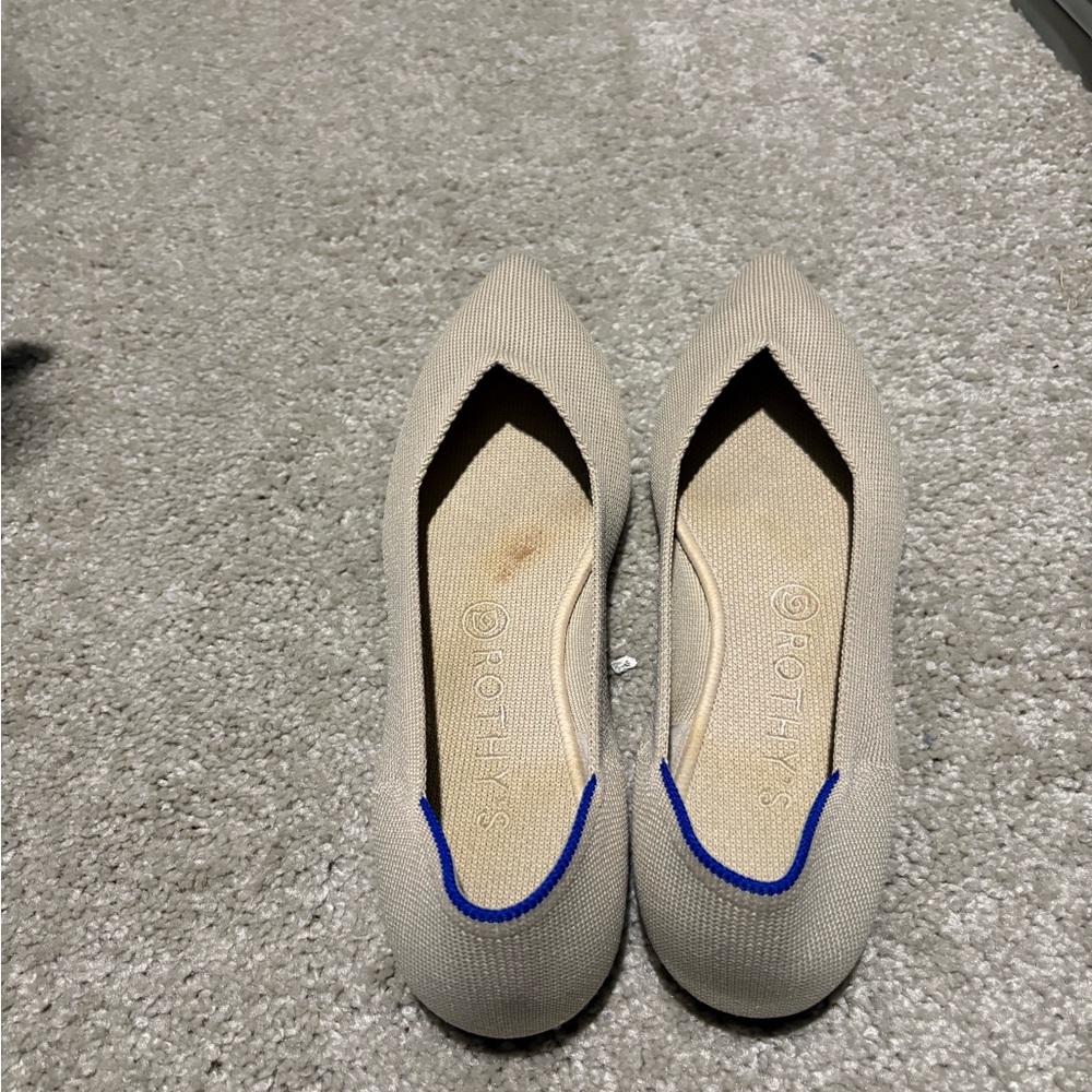 Rothy’s Women's Beige Flats